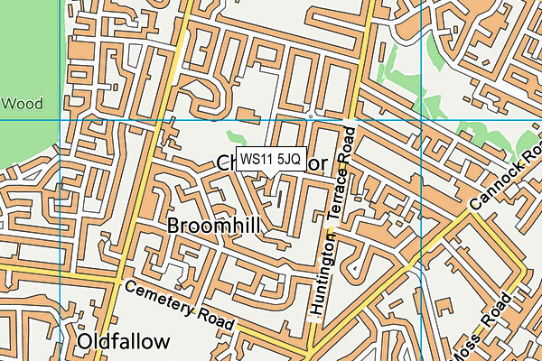 WS11 5JQ Maps Stats And Open Data