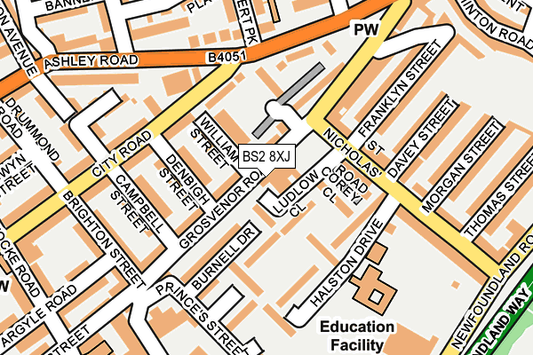 BS2 8XJ Maps Stats And Open Data