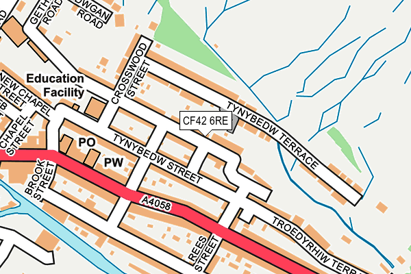 CF42 6RE Maps Stats And Open Data