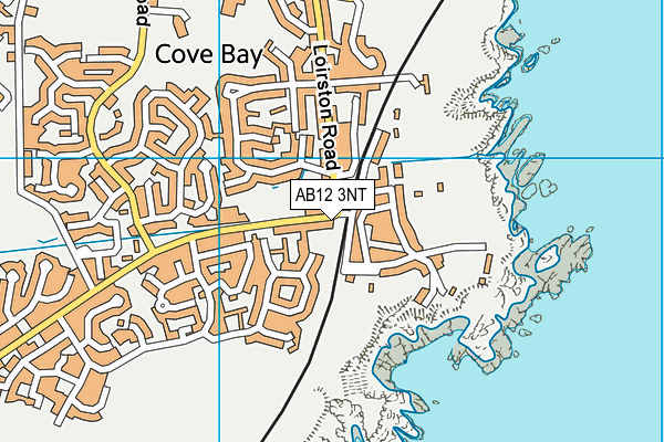 AB12 3NT map - OS VectorMap District (Ordnance Survey)