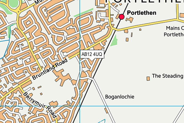 Map of LOGIE WOODLANDS LIMITED at district scale