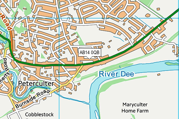 Map of IAIN BRUCE LIMITED at district scale