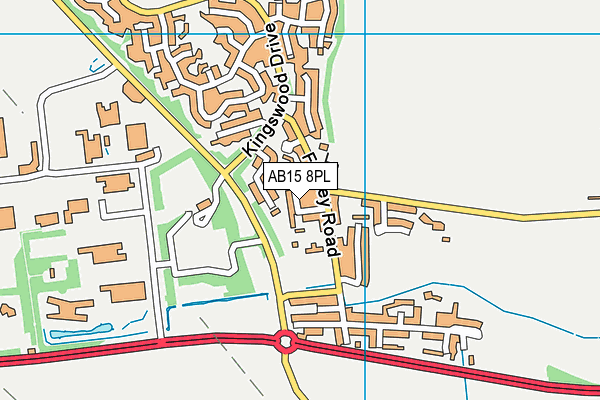 AB15 8PL map - OS VectorMap District (Ordnance Survey)