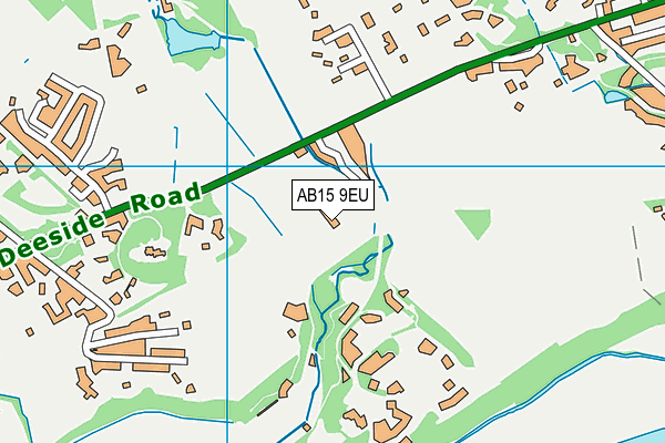 AB15 9EU map - OS VectorMap District (Ordnance Survey)