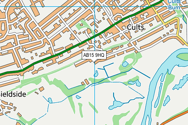 AB15 9HQ map - OS VectorMap District (Ordnance Survey)