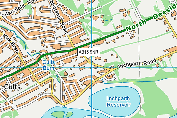 AB15 9NR map - OS VectorMap District (Ordnance Survey)
