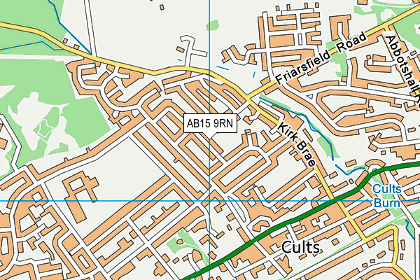 AB15 9RN map - OS VectorMap District (Ordnance Survey)