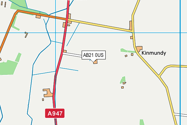 AB21 0US map - OS VectorMap District (Ordnance Survey)