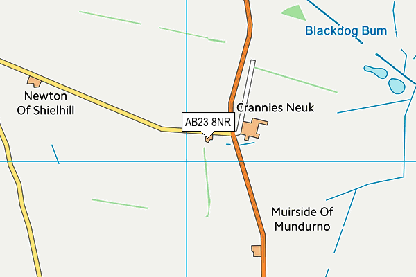 AB23 8NR map - OS VectorMap District (Ordnance Survey)