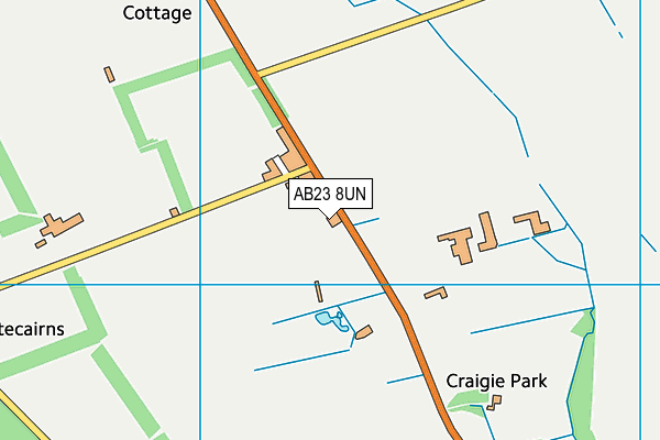 AB23 8UN map - OS VectorMap District (Ordnance Survey)