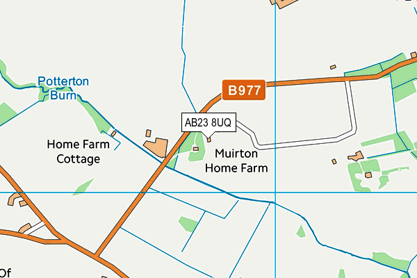 AB23 8UQ map - OS VectorMap District (Ordnance Survey)