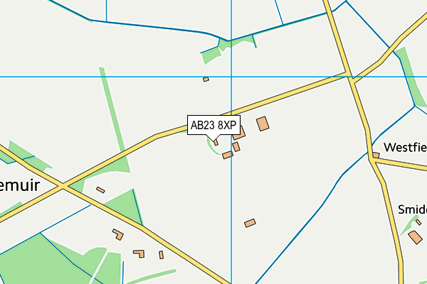 AB23 8XP map - OS VectorMap District (Ordnance Survey)