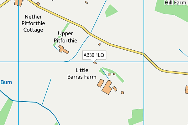 AB30 1LQ map - OS VectorMap District (Ordnance Survey)