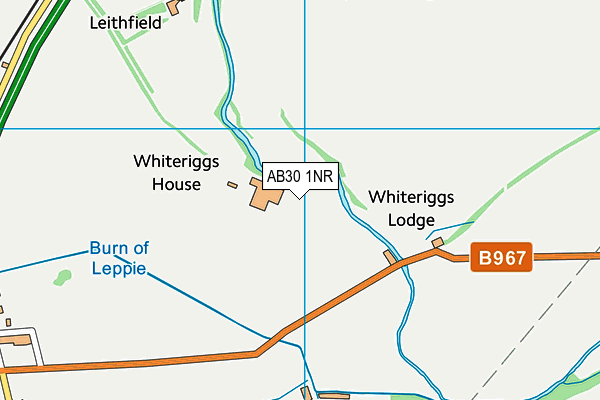 AB30 1NR map - OS VectorMap District (Ordnance Survey)