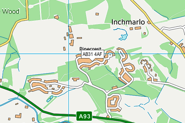AB31 4AF map - OS VectorMap District (Ordnance Survey)