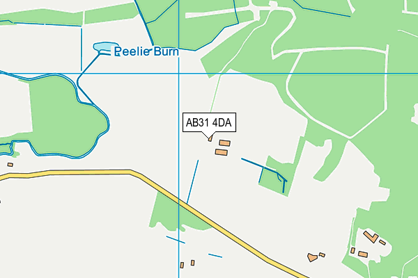 AB31 4DA map - OS VectorMap District (Ordnance Survey)