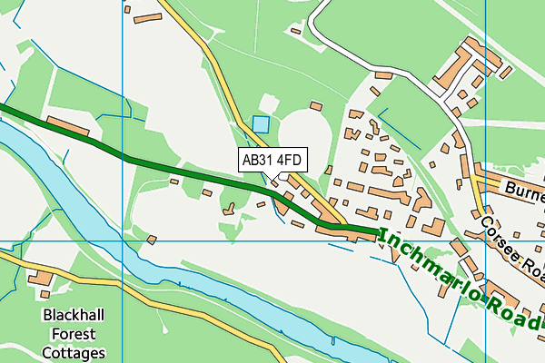 AB31 4FD map - OS VectorMap District (Ordnance Survey)