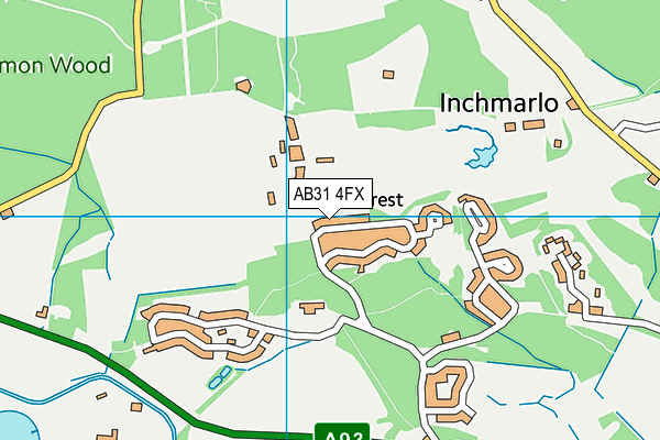 AB31 4FX map - OS VectorMap District (Ordnance Survey)