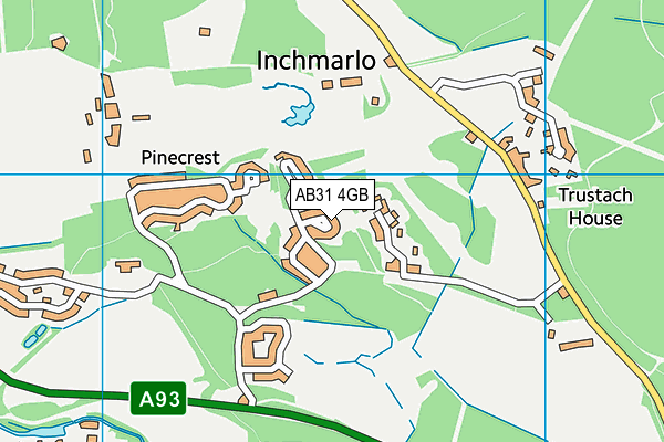 AB31 4GB map - OS VectorMap District (Ordnance Survey)
