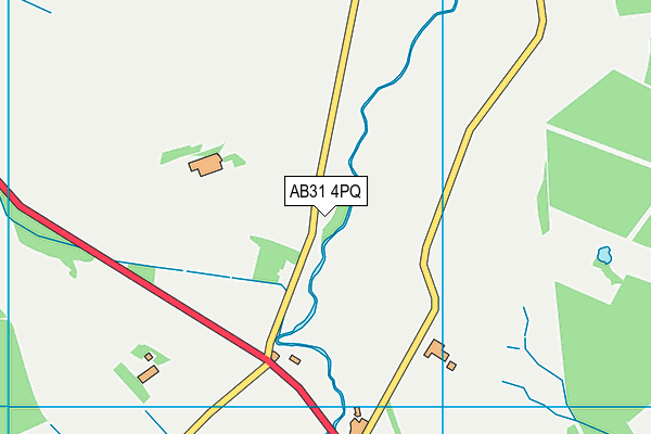 AB31 4PQ map - OS VectorMap District (Ordnance Survey)