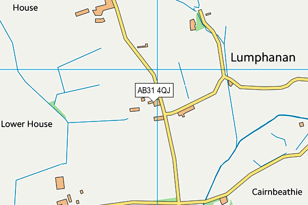 AB31 4QJ map - OS VectorMap District (Ordnance Survey)