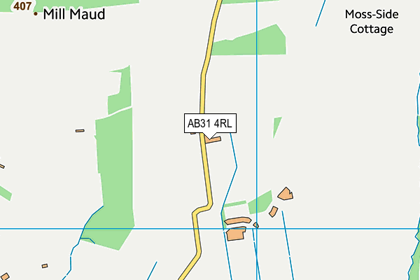 AB31 4RL map - OS VectorMap District (Ordnance Survey)