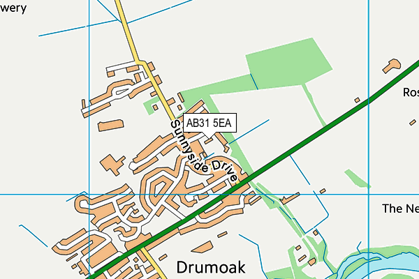 AB31 5EA map - OS VectorMap District (Ordnance Survey)