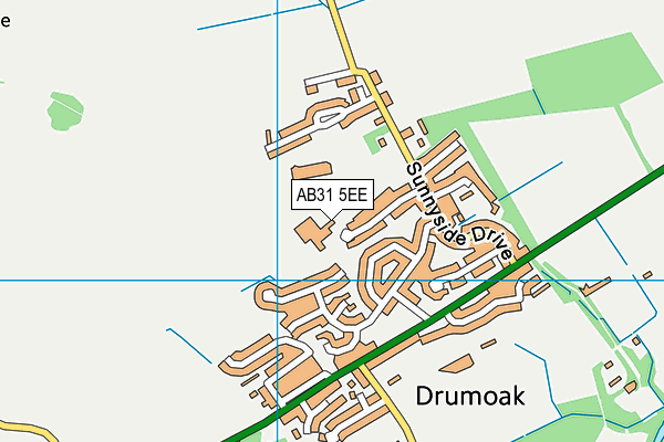 AB31 5EE map - OS VectorMap District (Ordnance Survey)