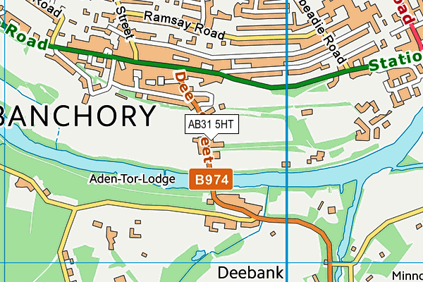 AB31 5HT map - OS VectorMap District (Ordnance Survey)