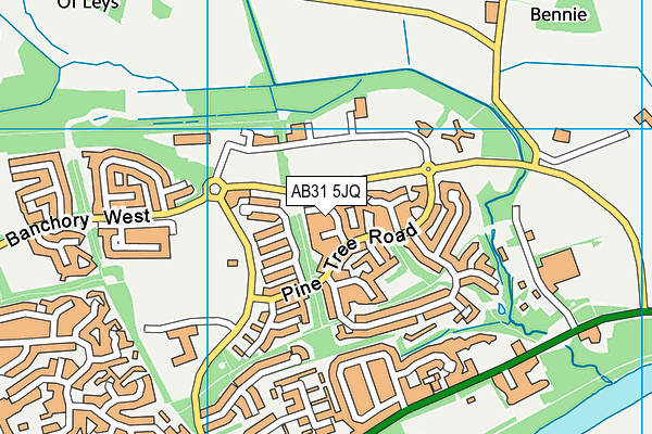 AB31 5JQ map - OS VectorMap District (Ordnance Survey)
