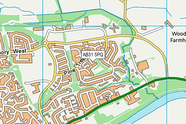 AB31 5PQ map - OS VectorMap District (Ordnance Survey)