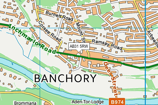 AB31 5RW map - OS VectorMap District (Ordnance Survey)