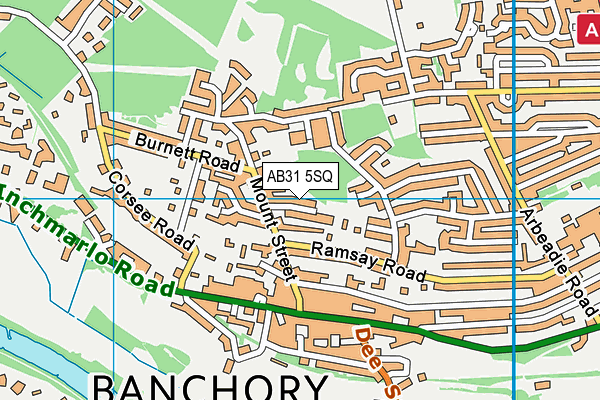 AB31 5SQ map - OS VectorMap District (Ordnance Survey)