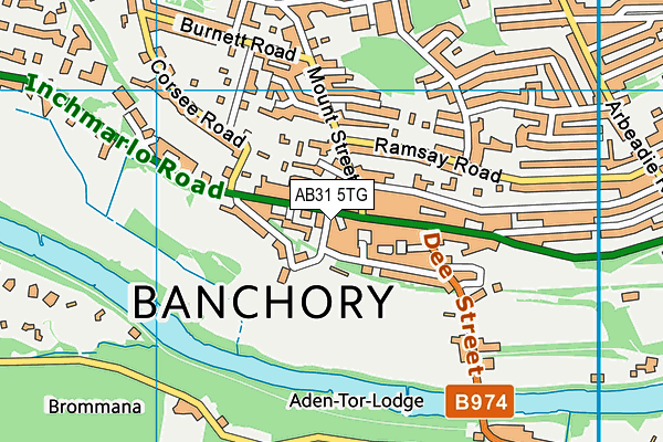 AB31 5TG map - OS VectorMap District (Ordnance Survey)