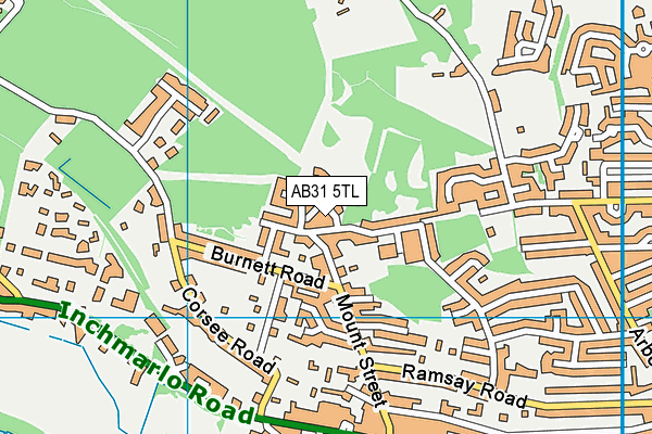 AB31 5TL map - OS VectorMap District (Ordnance Survey)