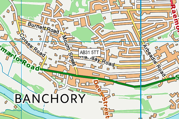 AB31 5TT map - OS VectorMap District (Ordnance Survey)