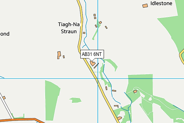 AB31 6NT map - OS VectorMap District (Ordnance Survey)