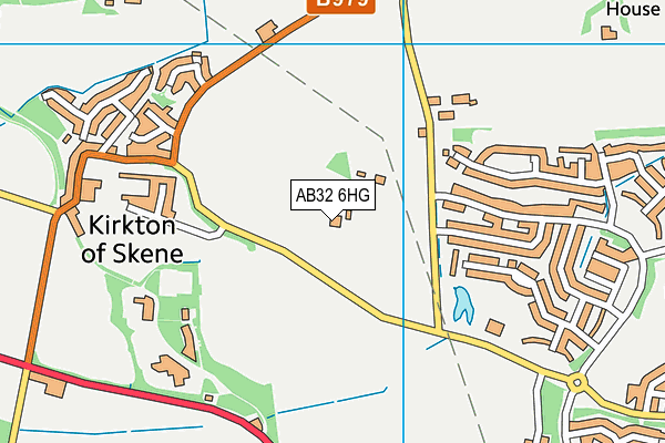 AB32 6HG map - OS VectorMap District (Ordnance Survey)