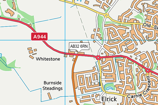 AB32 6RN map - OS VectorMap District (Ordnance Survey)