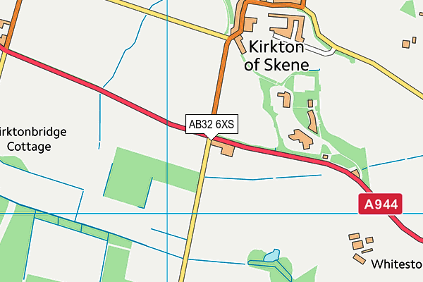 AB32 6XS map - OS VectorMap District (Ordnance Survey)