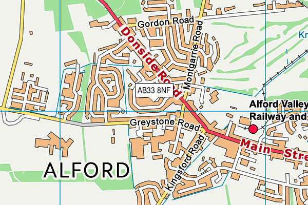 Map of ALFORD AUTO STATION LTD at district scale