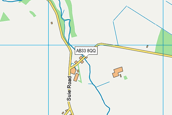 AB33 8QQ map - OS VectorMap District (Ordnance Survey)