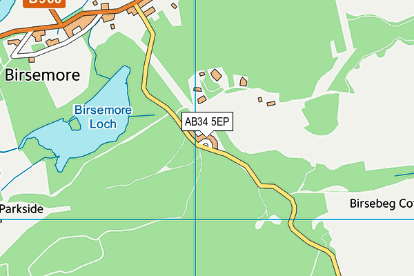 AB34 5EP map - OS VectorMap District (Ordnance Survey)