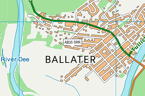 AB35 5RR map - OS VectorMap District (Ordnance Survey)