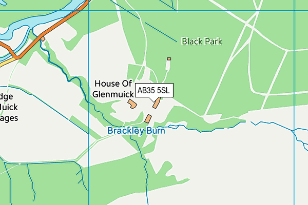 AB35 5SL map - OS VectorMap District (Ordnance Survey)