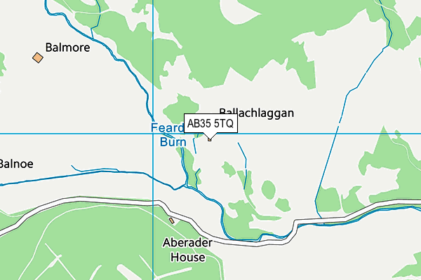 AB35 5TQ map - OS VectorMap District (Ordnance Survey)