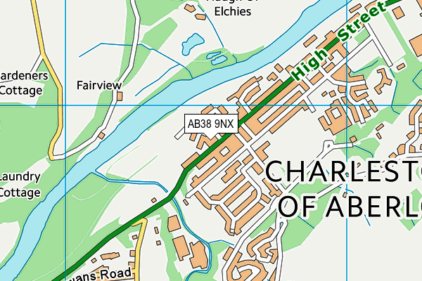 Map of THE SPEYSIDE WHISKY SHOP LIMITED at district scale