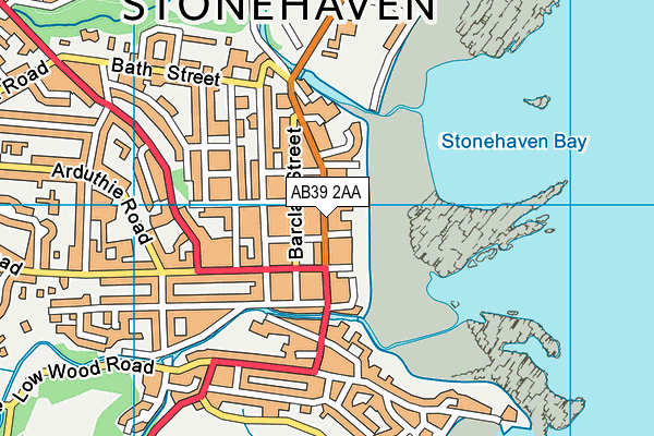 Map of STONEHAVEN CATERING LTD at district scale