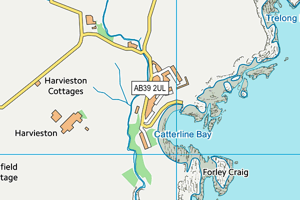 AB39 2UL map - OS VectorMap District (Ordnance Survey)