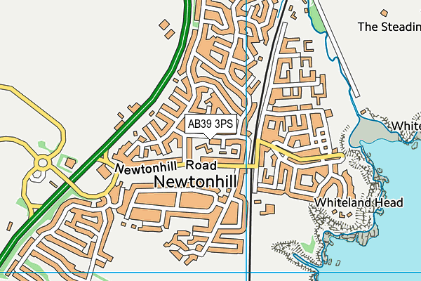 AB39 3PS map - OS VectorMap District (Ordnance Survey)